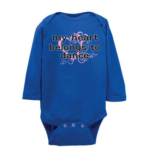 My heart ... Infant. LS Onesie