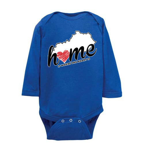 Kentucky Home. Infant. LS Onesie