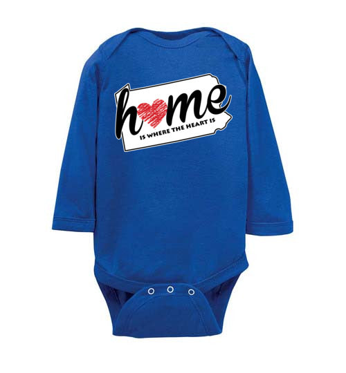 Pennsylvania Home. Infant. LS Onesie