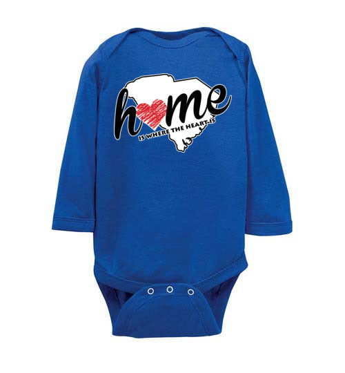 South Carolina Home. Infant. LS Onesie