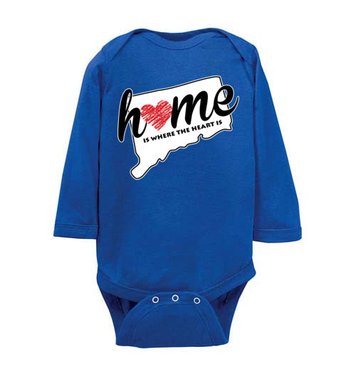 Connecticut Home. Infant. LS Onesie