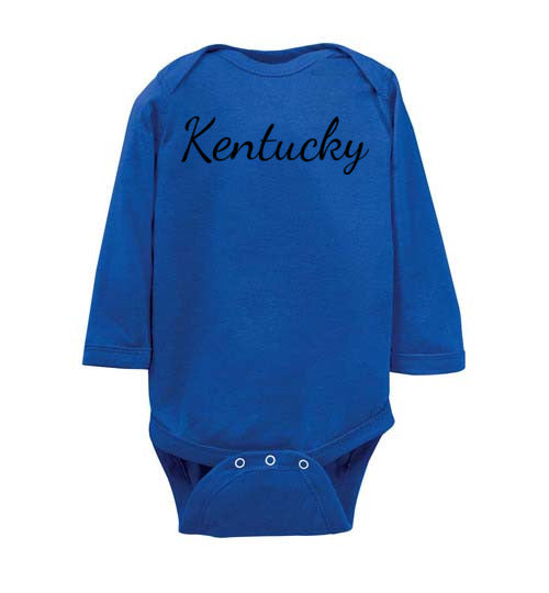 Kentucky. Infant. LS Onesie