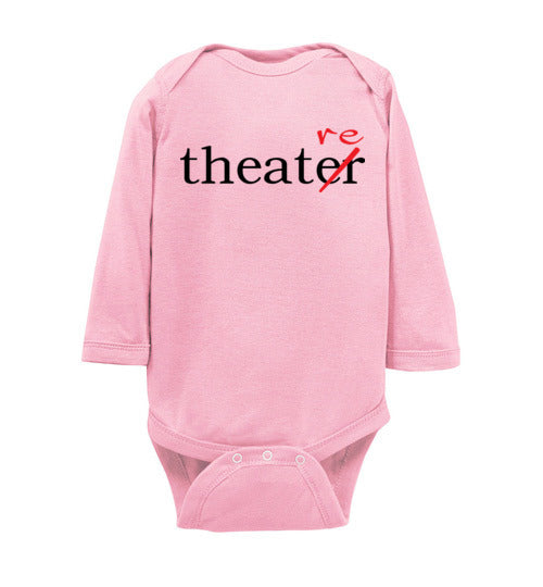 Theater/re Spelling. Infant. LS Onesie