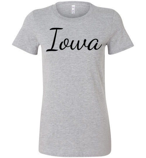 Iowa. Adult. Ladies Favorite Tee
