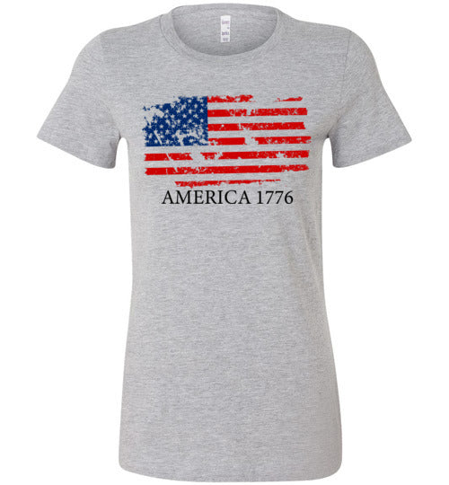 America 1776. Adult. Ladies Favorite Tee