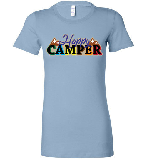 Happy Camper. Adult. Ladies Favorite Tee