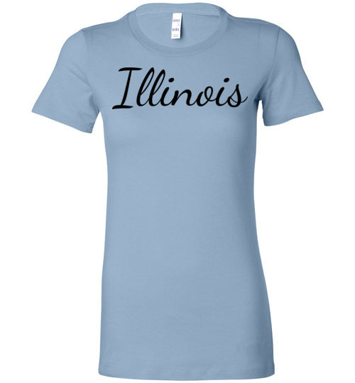 Illinois. Adult. Ladies Favorite Tee