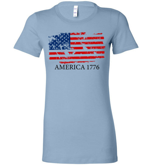 America 1776. Adult. Ladies Favorite Tee