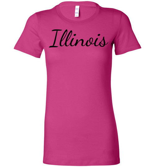 Illinois. Adult. Ladies Favorite Tee