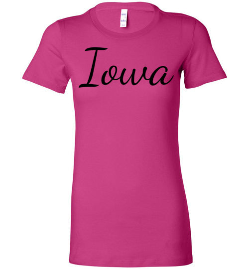 Iowa. Adult. Ladies Favorite Tee