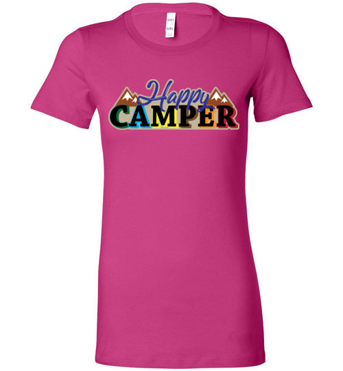 Happy Camper. Adult. Ladies Favorite Tee