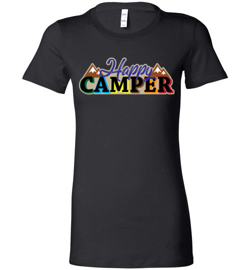 Happy Camper. Adult. Ladies Favorite Tee
