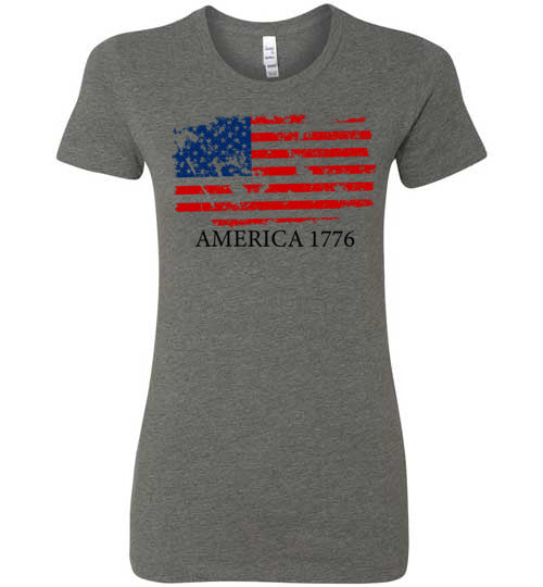 America 1776. Adult. Ladies Favorite Tee