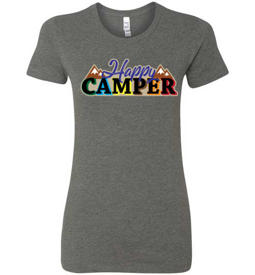 Happy Camper. Adult. Ladies Favorite Tee