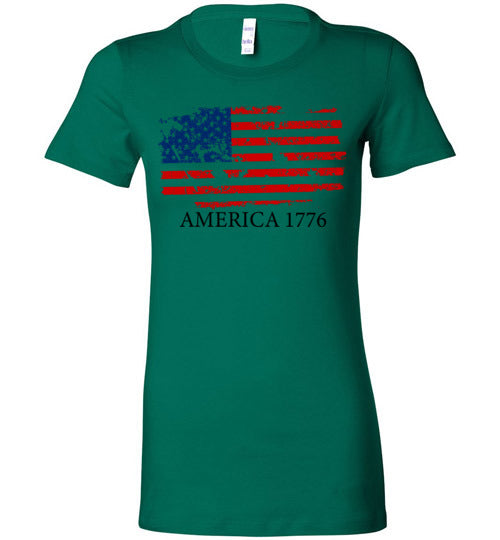 America 1776. Adult. Ladies Favorite Tee