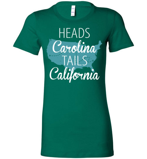 Heads Carolina Tails California