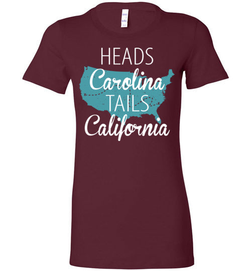 Heads Carolina Tails California