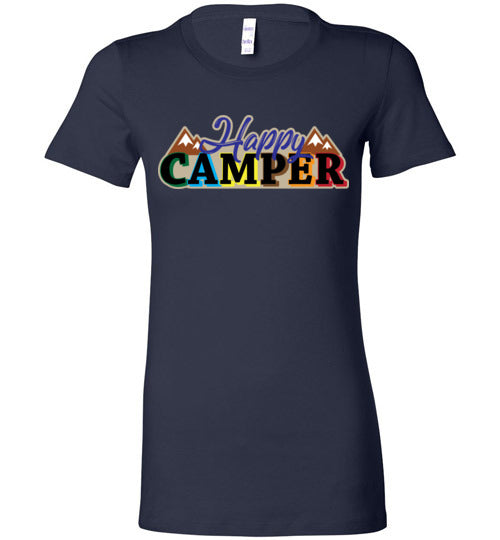 Happy Camper. Adult. Ladies Favorite Tee