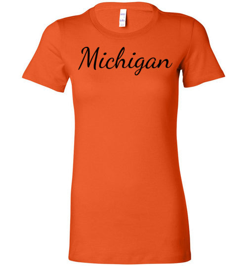 Michigan. Adult. Ladies Favorite Tee