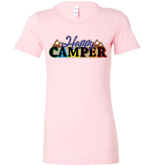 Happy Camper. Adult. Ladies Favorite Tee