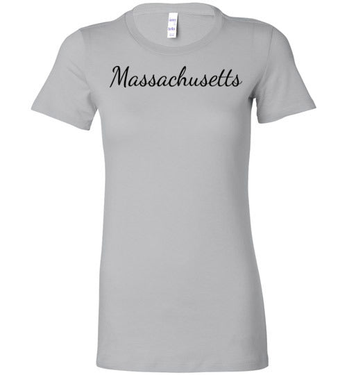 Massachusetts. Adult. Ladies Favorite Tee