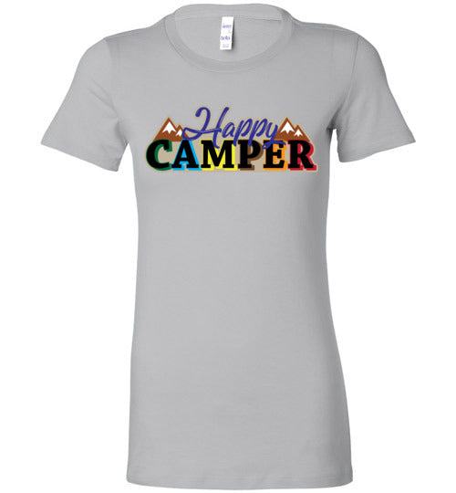 Happy Camper. Adult. Ladies Favorite Tee