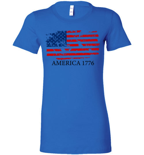 America 1776. Adult. Ladies Favorite Tee