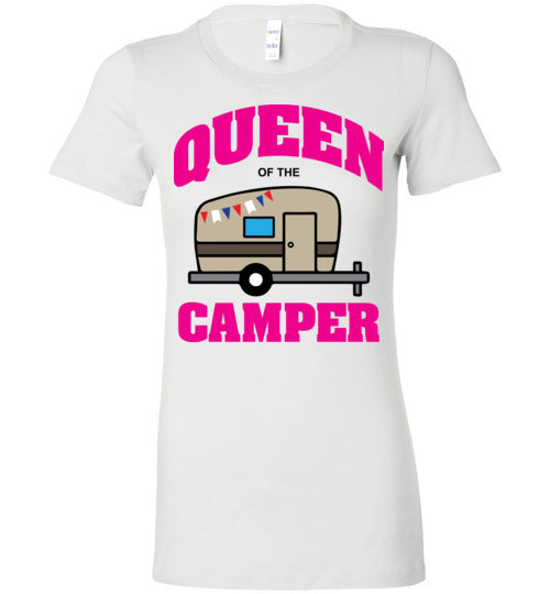 Queen of the Camper. Adult. Ladies Favorite Tee