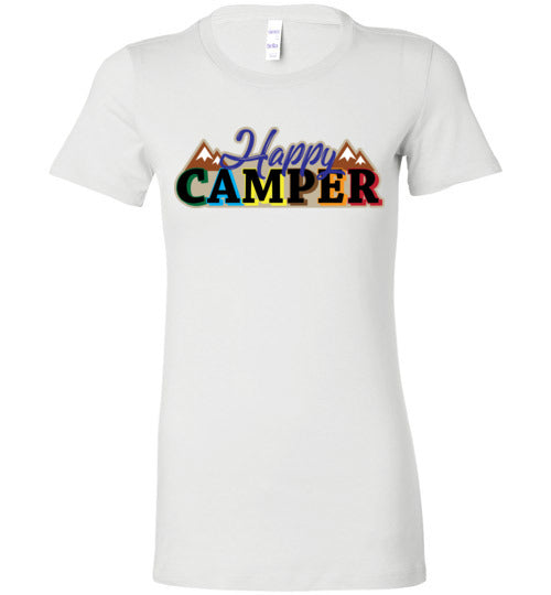 Happy Camper. Adult. Ladies Favorite Tee