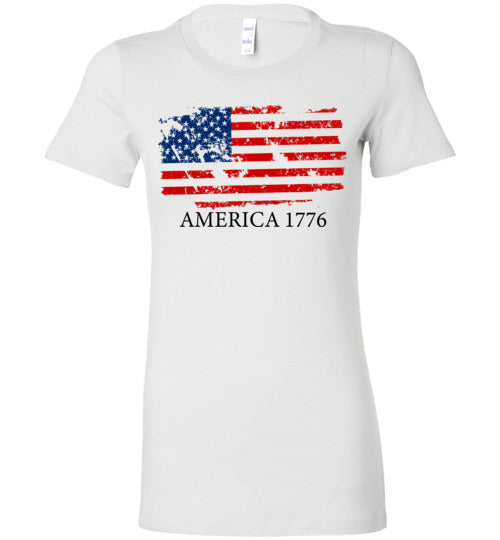 America 1776. Adult. Ladies Favorite Tee