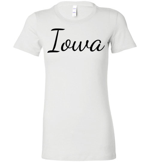 Iowa. Adult. Ladies Favorite Tee