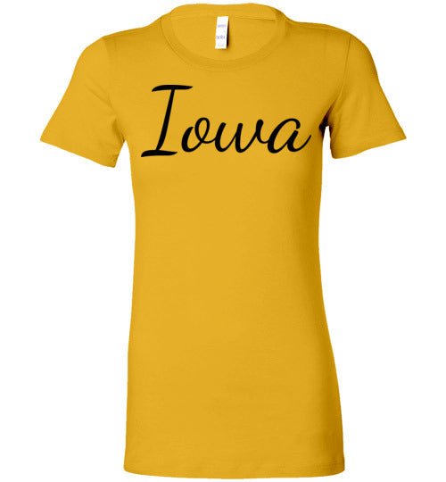 Iowa. Adult. Ladies Favorite Tee