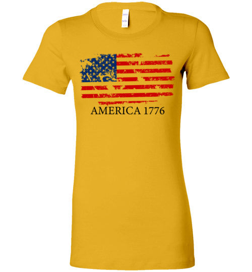 America 1776. Adult. Ladies Favorite Tee