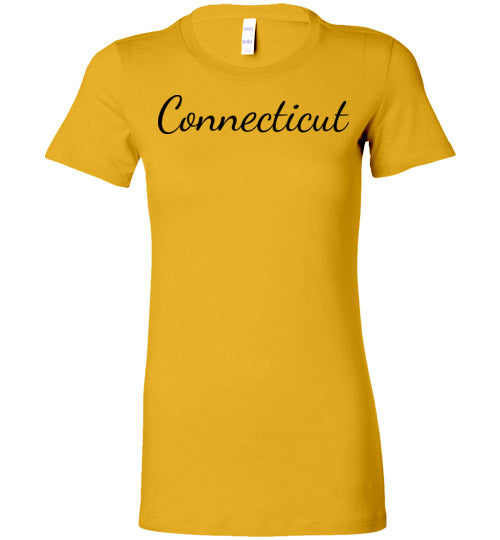 Connecticut. Adult. Ladies Favorite Tee