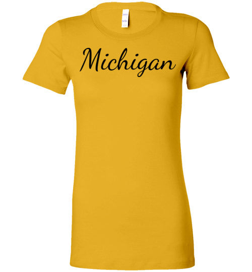 Michigan. Adult. Ladies Favorite Tee