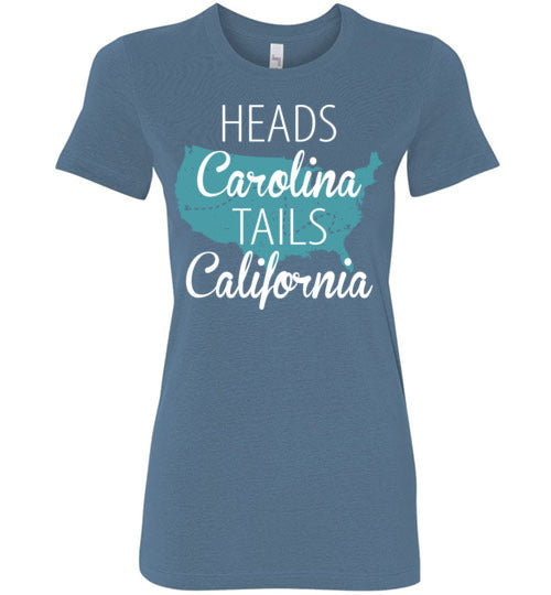 Heads Carolina Tails California