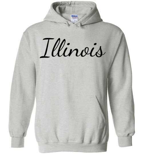 Illinois. Adult. Hoodie