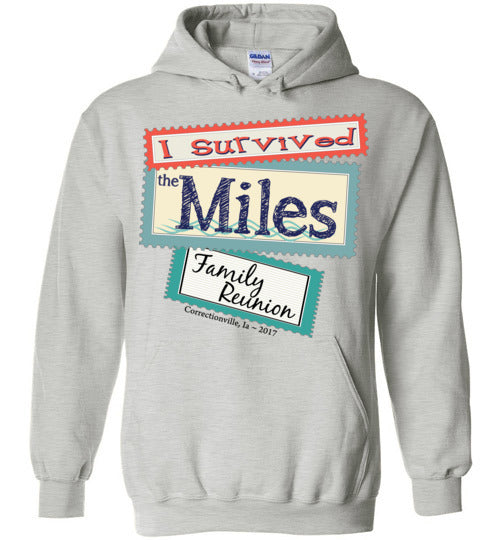 Reunion Stamps. Adult. Hoodie