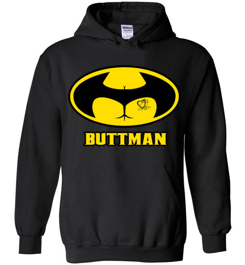 Buttman Heart. Adult. Hoodie