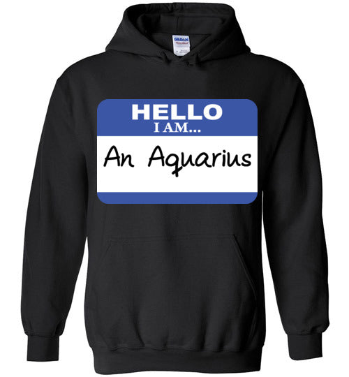 An Aquarius. Youth. Hoodie
