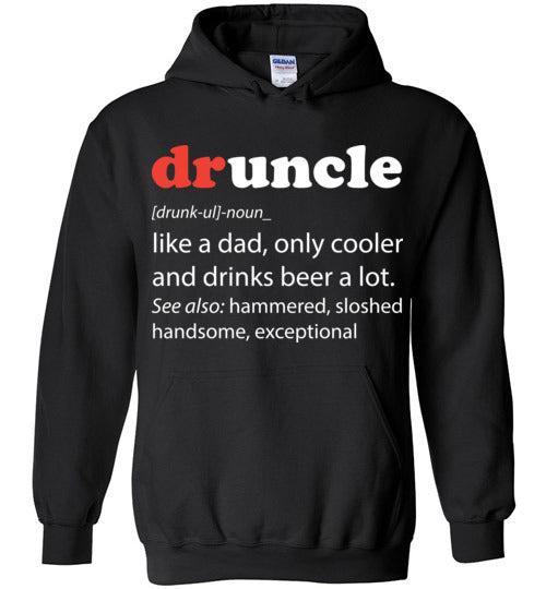 druncle. Adult. Hoodie