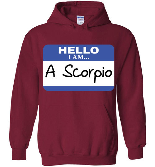 A Scorpio. Adult. Hoodie