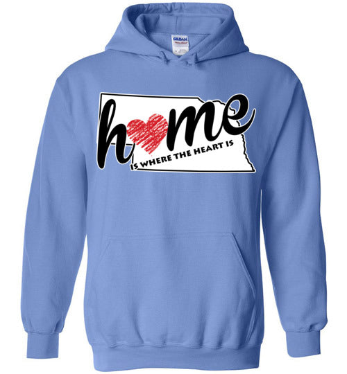 Nebraska Home. Adult. Hoodie
