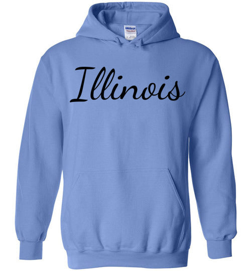 Illinois. Adult. Hoodie