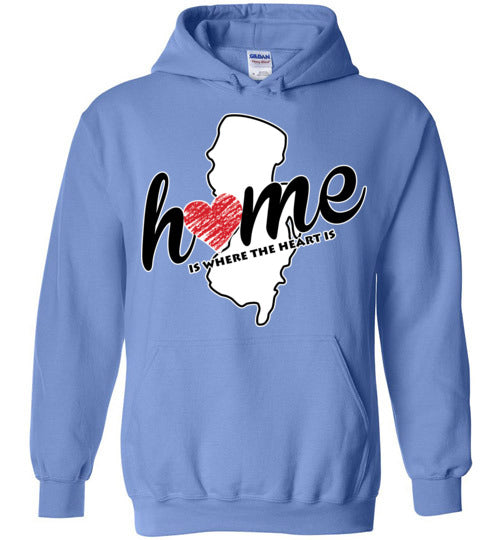 New Jersey Home. Adult. Hoodie