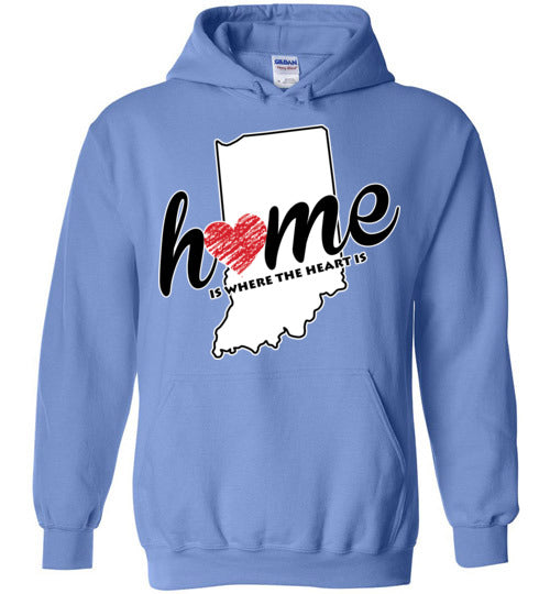 Indiana Home. Adult. Hoodie
