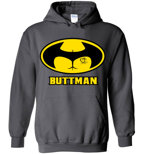 Buttman Heart. Adult. Hoodie