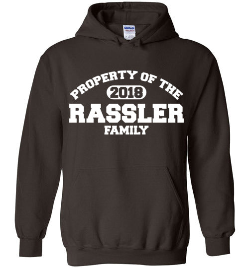 Property of Rassler. Adult. Hoodie
