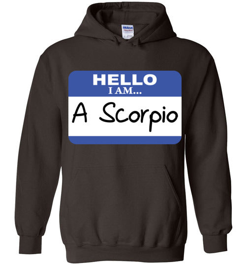 A Scorpio. Adult. Hoodie