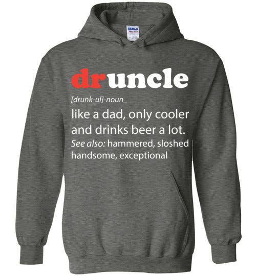 druncle. Adult. Hoodie